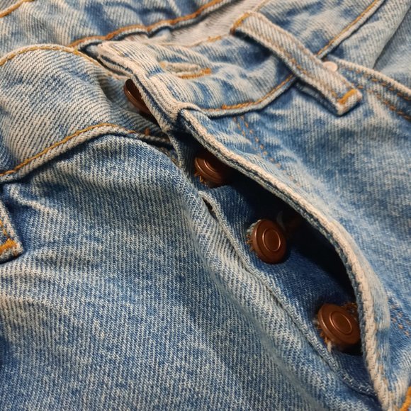 Jeans w/ side stripes & button fly - asos brand - Picture 9 of 12